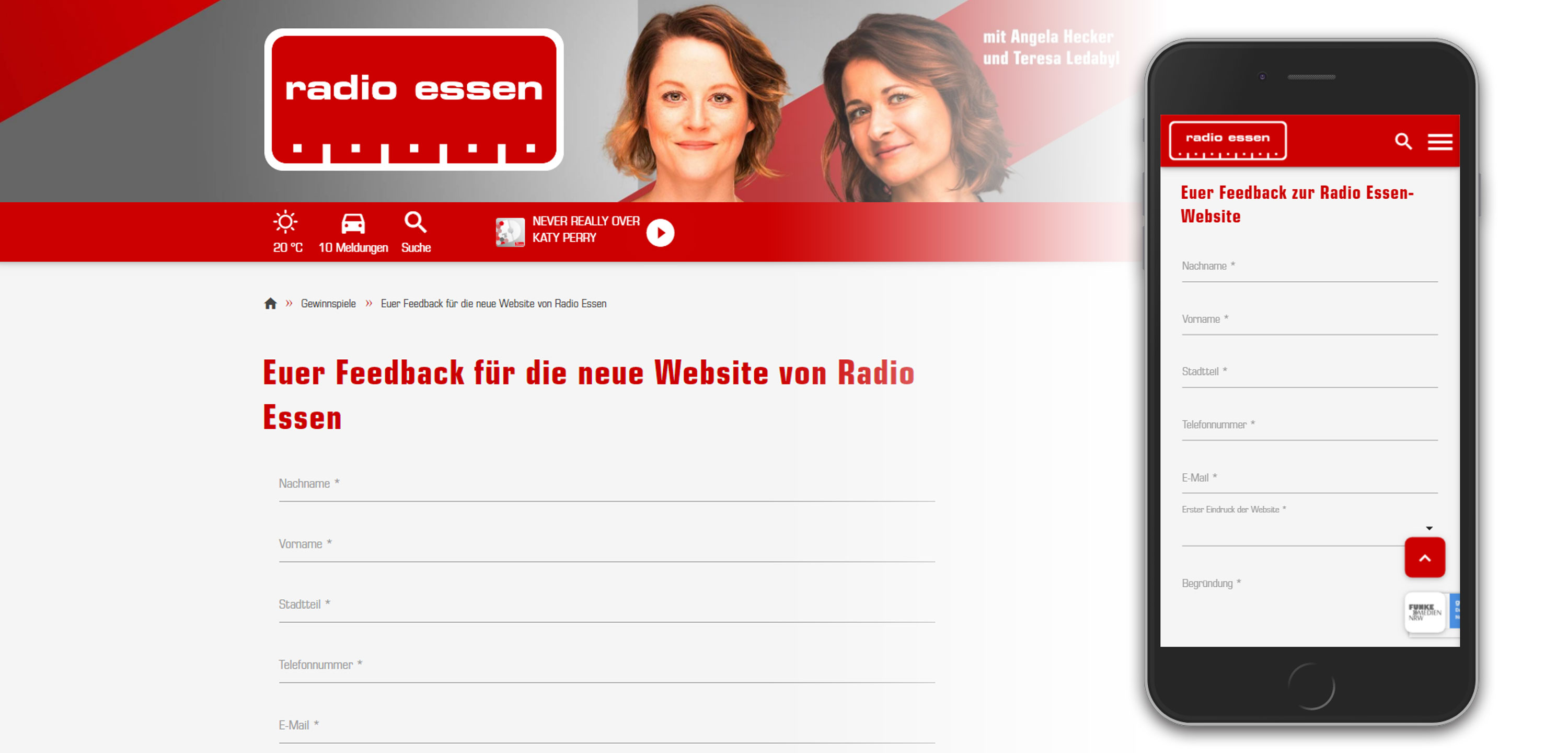 Radio NRW Forms