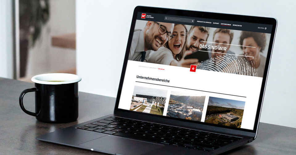 Würth Elektronik Relaunch